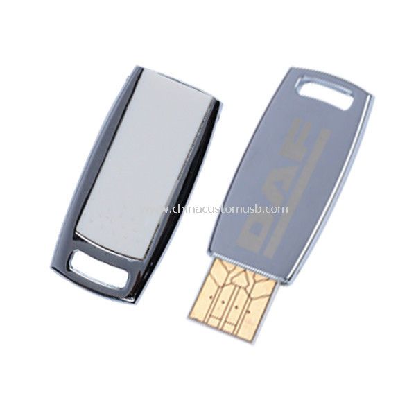 Mini størrelse USB Disk med brugerdefinerede laser logo