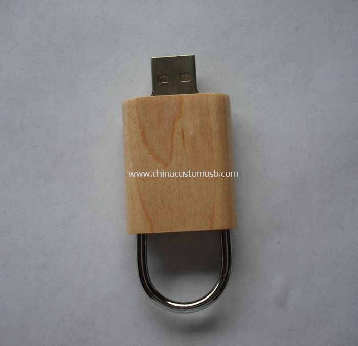 درایوهای فلش USB های چوبی