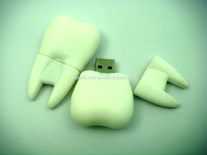 ПВХ зуба форму диска USB