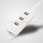 4 USB-porter Hub images