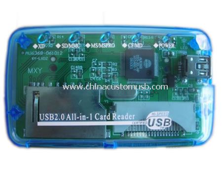 Lector de tarjetas USB 23 en 1