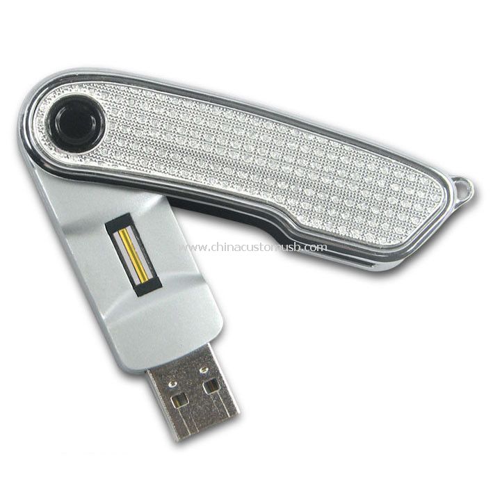 Рекламные отпечатков пальцев USB флэш-накопитель