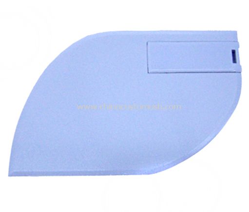 Leaf shape slim card USB Drive