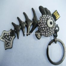 Jewelry fish shape usb disk images