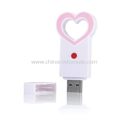 unità flash usb di cuore