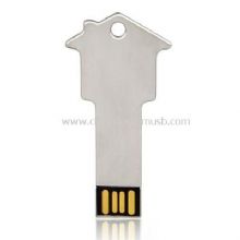 Forma de casa llave USB flash drive images