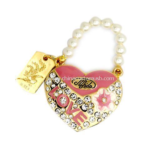 Heart handbag USB Flash Drive