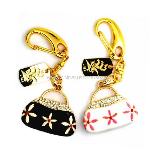 Mini handbag Jewelry USB Flash Drive