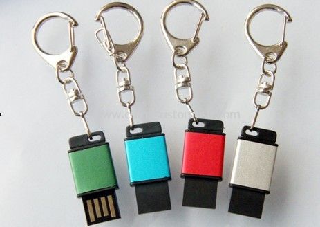 محرك فلاش USB ميني سلسلة المفاتيح