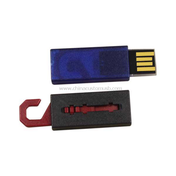 Mini plastik USB birden parlamak götürmek