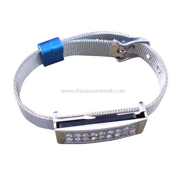 USB-Flashlaufwerk Armband mit Diamant