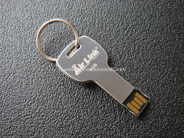 Metal usb flash Drive cu breloc