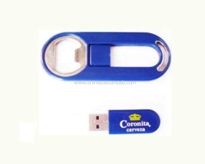 Disco del USB del abrelatas de botella