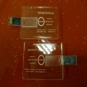 Transparent Card USB Flash Drive images