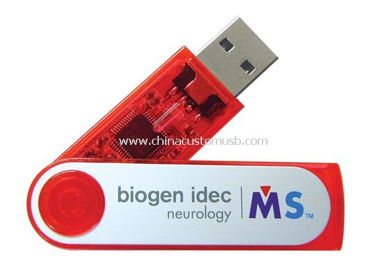 Swivel flash drive USB