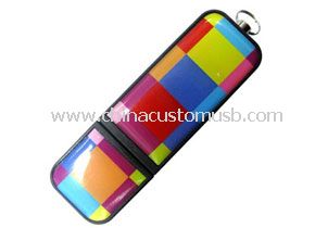 Disc usb din plastic colorat