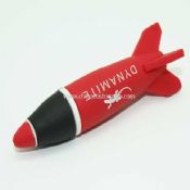 PVC Soft Rocket Shape USB Disk images