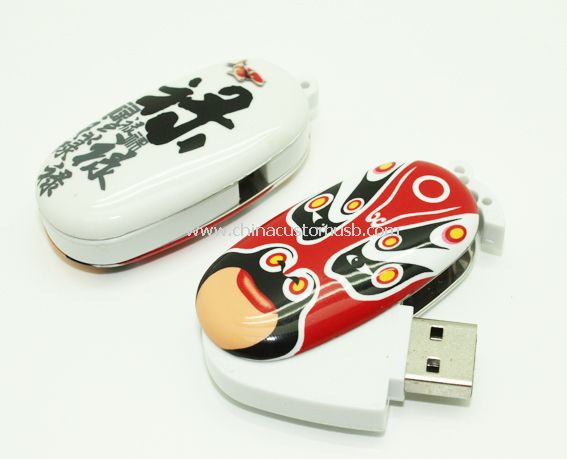 Cinese in plastica USB Flash Disk