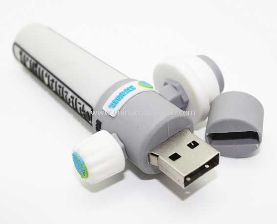 محرك فلاش USB المطاط