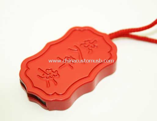 Vermelho chinês USB Flash Drive