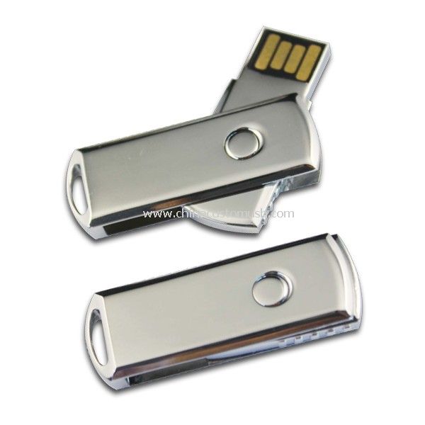 Металлический поворот USB флэш-накопитель