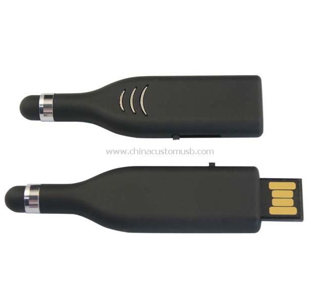 Mini dokunmatik ekran USB yuvarlak yüzey