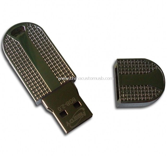 USB-flashstasjonen metall