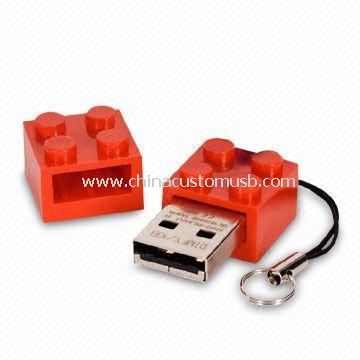 plástico lego de disco flash usb