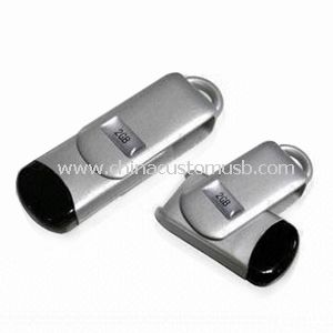 Promotional plastic swivel usb disk