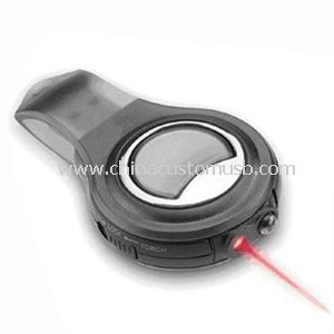 Swivel plastic usb disk with laser pointer