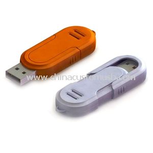 Promotional retractive plastic usb disk