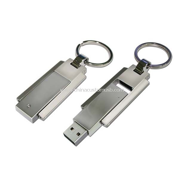Metal keychain usb flash Drive