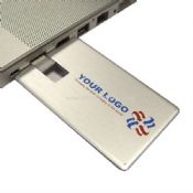 Cartão de crédito de metal de disco flash usb images
