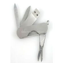 Disco del USB del Metal cuchillo suizo del ejército images