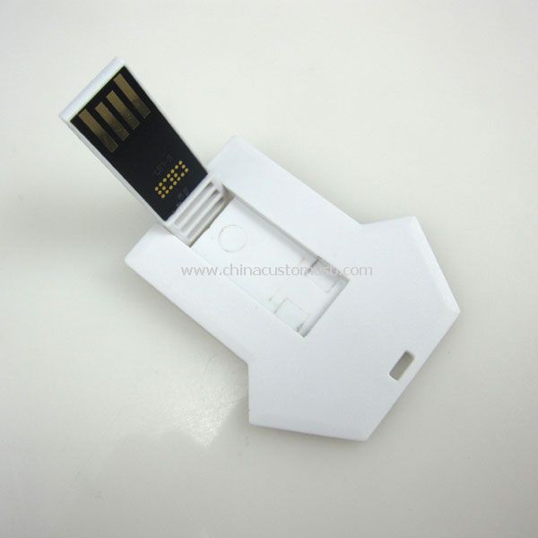 T-shirt udseende Shell kredit USB Stick