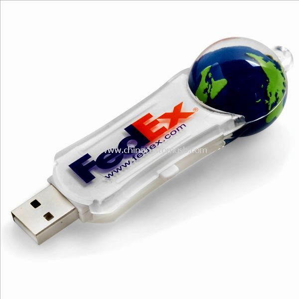 Disco usb de bola líquida