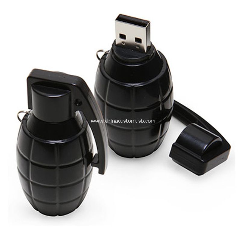 Plastic landmine usb disk