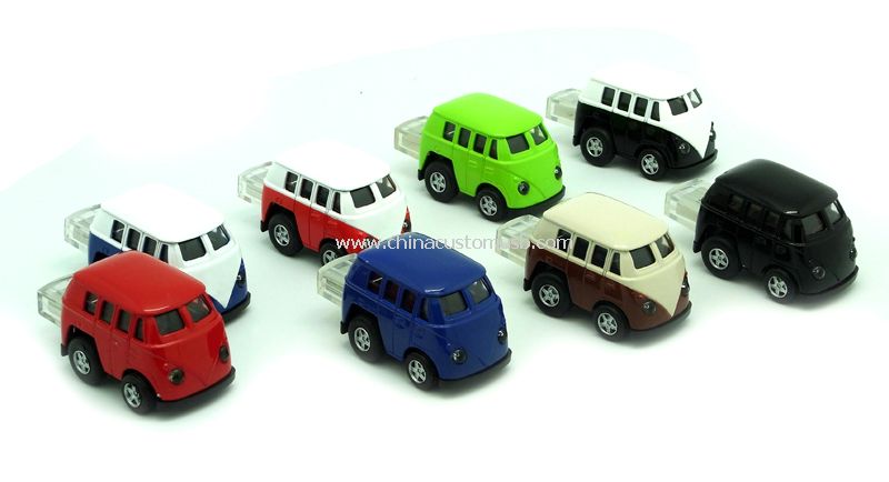 VW 4W metal mini usb disk with LED light