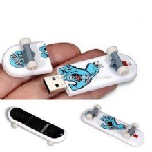 PVC skateboard usb flash disk images