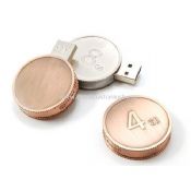 Metal coin usb disk images