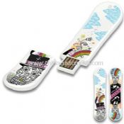 PVC Snowboard usb birden parlamak yuvarlak yüzey images