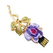 Flower smycken USB Flash-enhet images