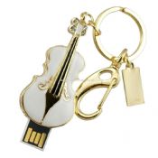 Forma de metal guitarra disco Flash USB images