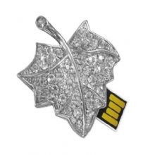 Maple Leaf Shape Jewelry USB Flash Drive images