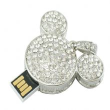 Mickey Mouse Shape Jewelry USB Flash Drive images