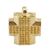 Gold Cross Shape Jewelry USB Flash Drive images