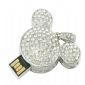 Mickey Mouse Shape Jewelry USB Flash Drive small picture