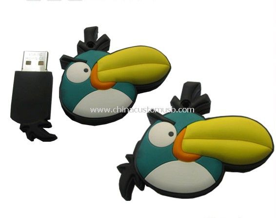 Oiseau en colère USB Flash Drive