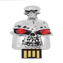 Diablo forma joyas USB Flash Drive con grabado láser Logo images
