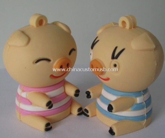 PVC Cartoon USB Flash Drive